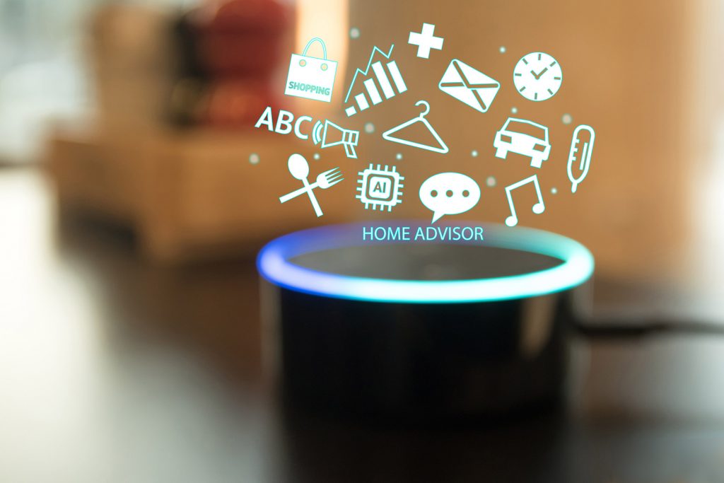 a imagem mostra a alexa, assistente de voz da amazon