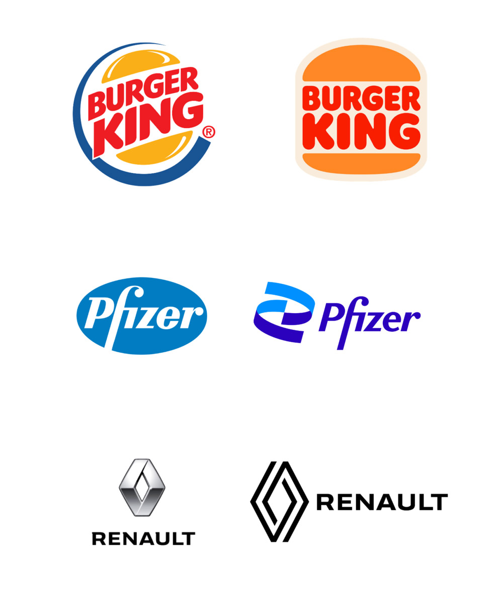 Redesenho pfizer burger king e renault